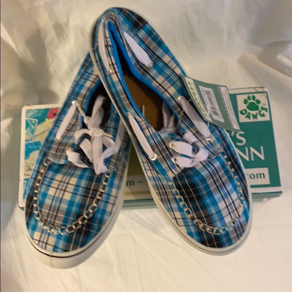 Dawgs Women’s Kaymann Boat Shoe Sz 10 NWT Turquois